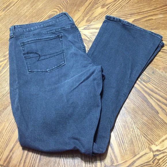 🍁OCTOBER SALE🍁 AE Grey Skinny Kick Jeans