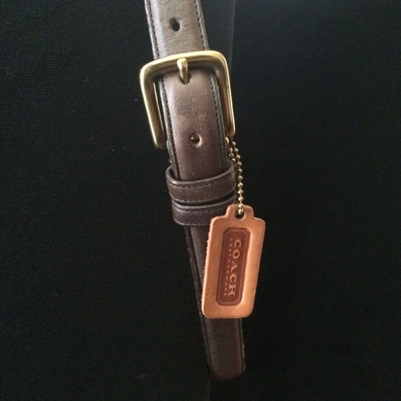 Coach belt - 1" wide genuine leather