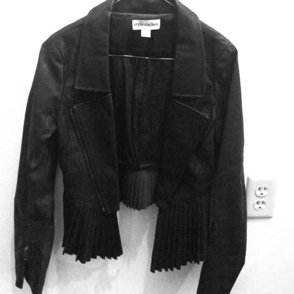 Stylestalker Black Leather Jacket