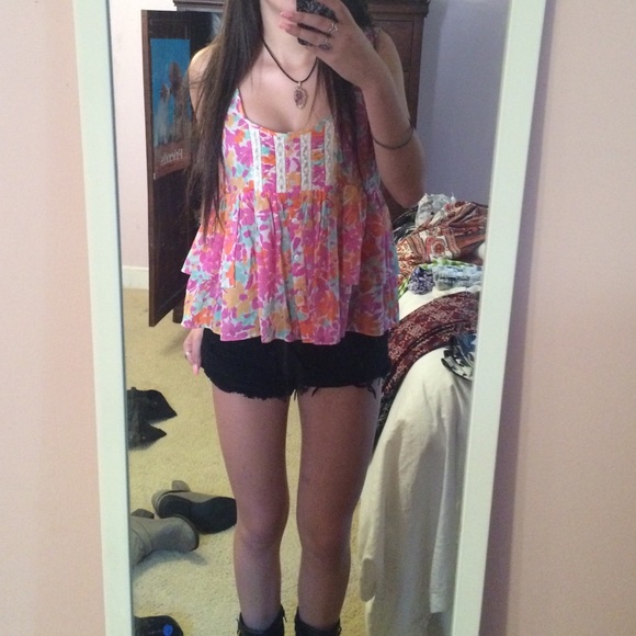 Free People, brand new button up tank - Picture 3 of 3