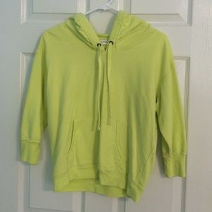 Lime green pull over!