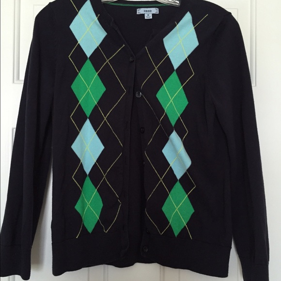 Preppy IZOD cardigan. Size M