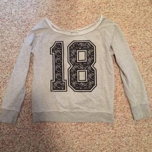 18 Gray Sweatshirt