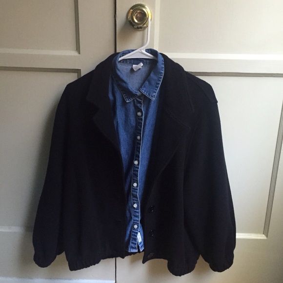 American Apparel Black Coat