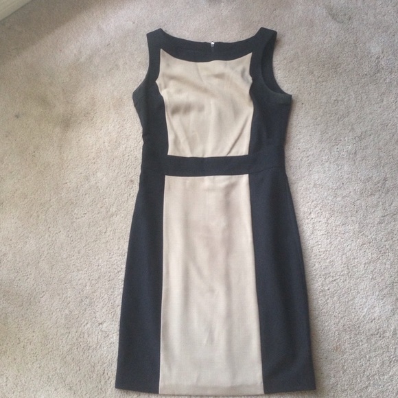 Black and Tan dress.