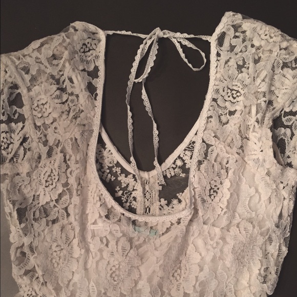 Kimchi Blue Urban Outfitters white lace dress NWOT - Picture 4 of 4