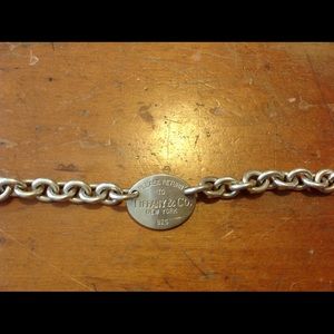 Tiffany &Co. Oval tag bracelet