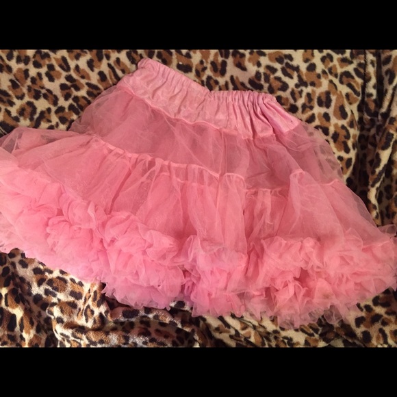 NWOT PINK Halloween petticoat