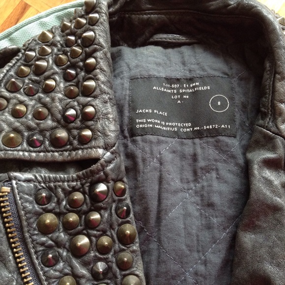 ##RESERVED##HP TRENDSETTER#ALL SAINTS leather vest - Picture 3 of 4