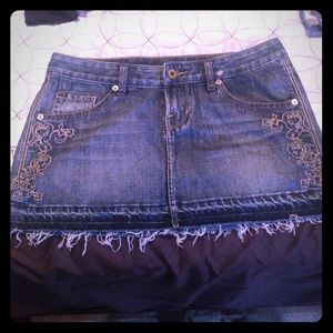 Denim skirt