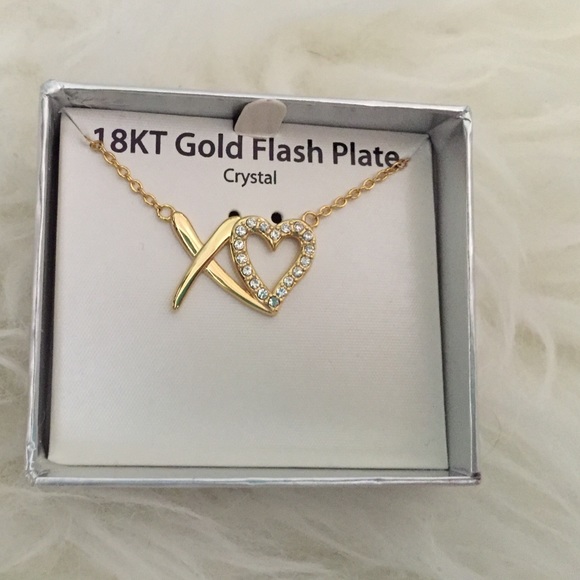 Gold flash plate 18kt necklace