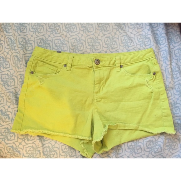 Green Lauren Conrad jean shorts!
