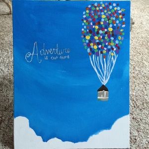 Adventure is out there painting! Done by me✨
