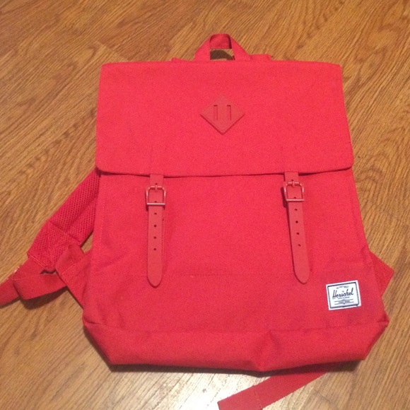 Herschel Red Slim  Backpack