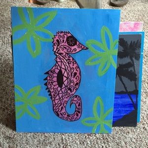 Tribal seahorse!🌊