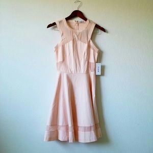 Sleeveless Pink A-Line Dress