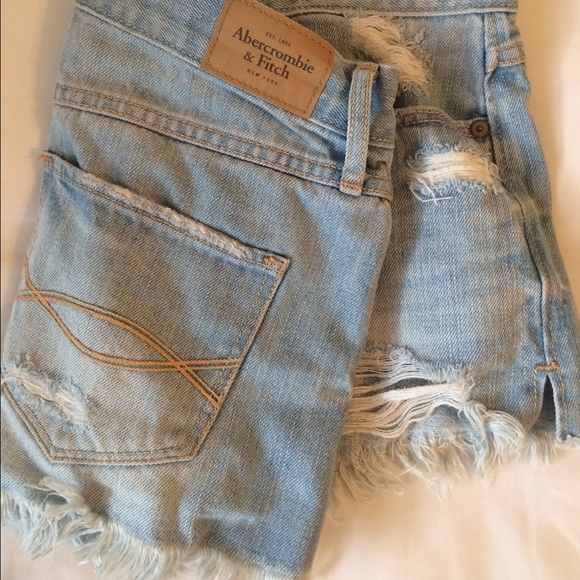 Abercrombie high waisted shorts