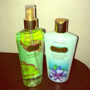 Victoria Secret Body lotion and BodySpray