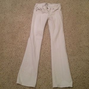True Religion flare legged jeans