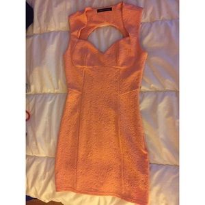 Salmon colored dress never worn