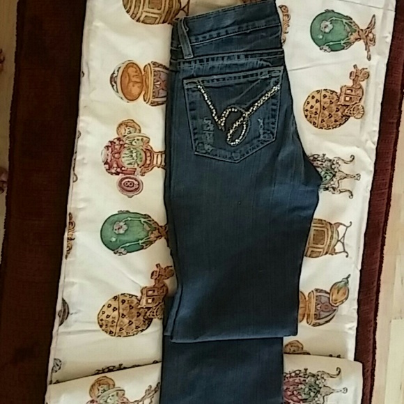 Bebe Jeans with Rhinestones - Picture 3 of 3