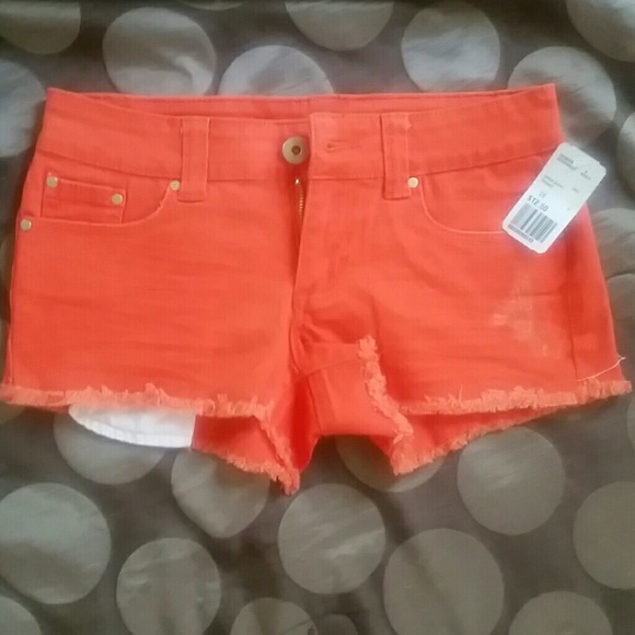 Orange shorts