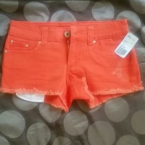 Orange shorts