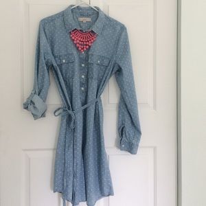 Loft chambray dress