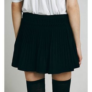 Free people no pleats no fun mini skirt
