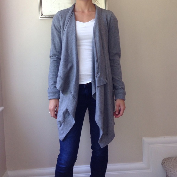 Long grey sweater