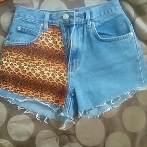 Cheetah shorts