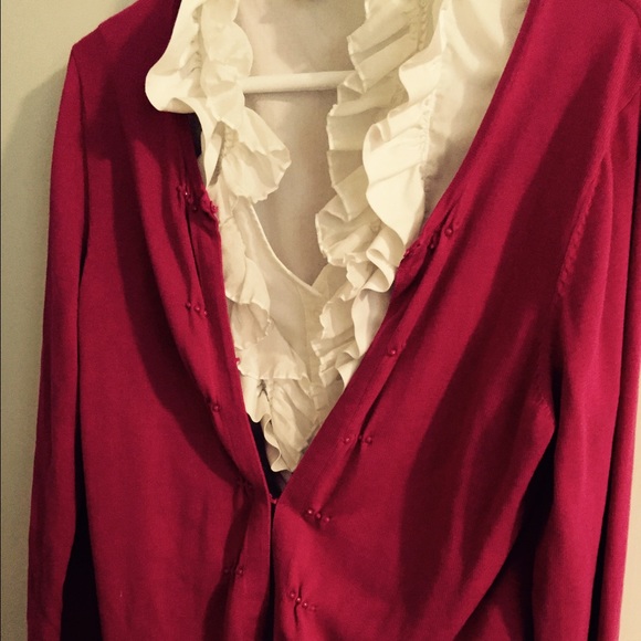 Dark pink/magenta lightweight cardigan❤️