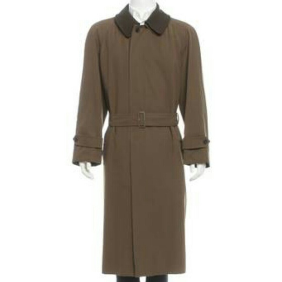 Classic Olive Burberry Trench