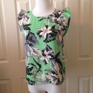NWOT Floral Top