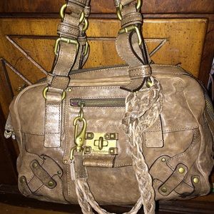 Juicy Couture Brown Leather Satchel