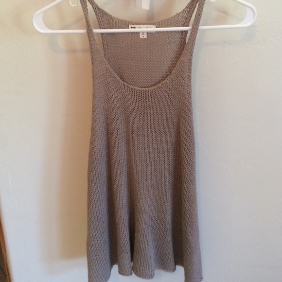 Brown tank top