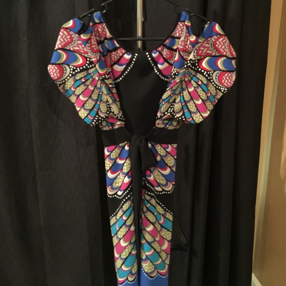 Shoulderless dress by Nicole