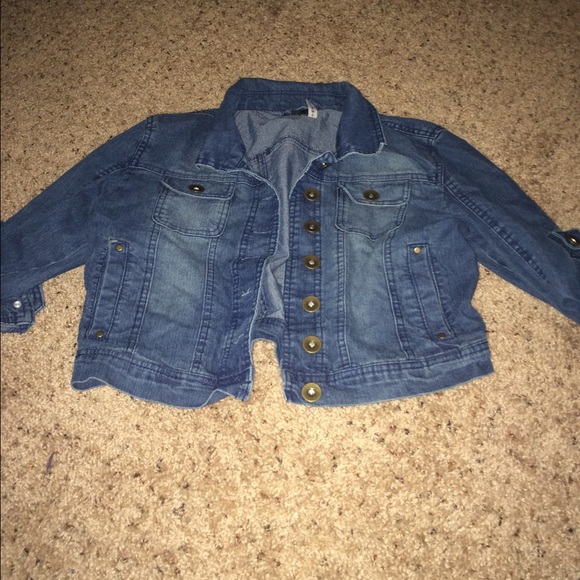 jean jacket from dots