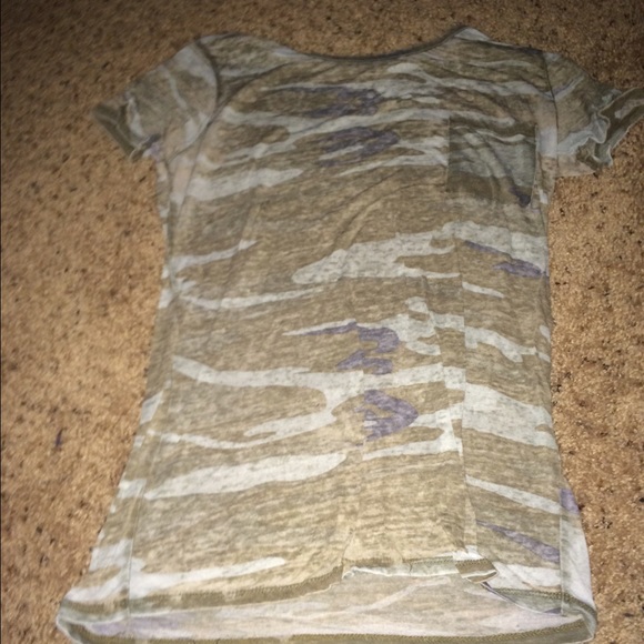 plain camo shirt with pocket