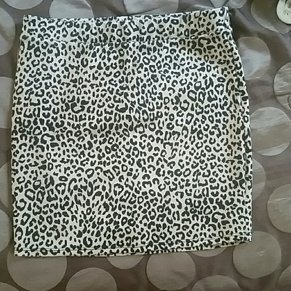 Cheetah skirt