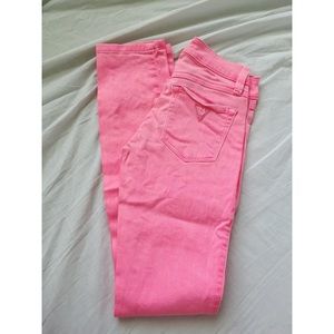 Guess light pink jeans