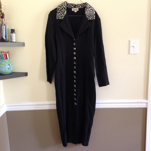 Leopard dress/coat