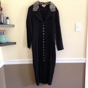 Leopard dress/coat