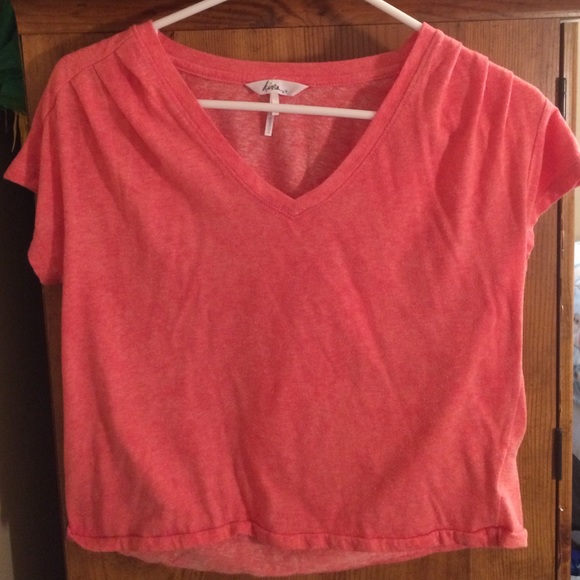 Kirra pink crop top