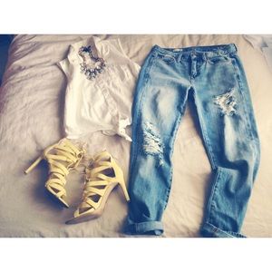 Gap Boyfriend jeans size 0