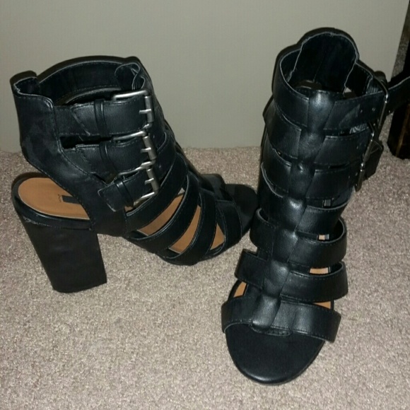 Forever 21 gladiator heels