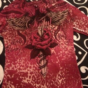 XL Sinful thermal shirt