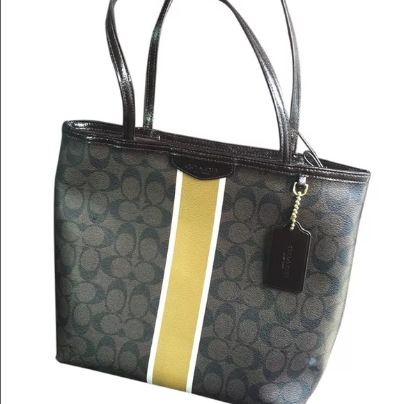 Medium sized coach purse