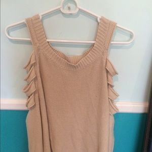 Cold Shoulder Sweater
