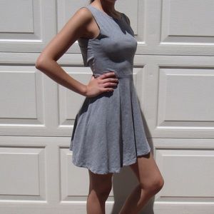 Grey yuria dress